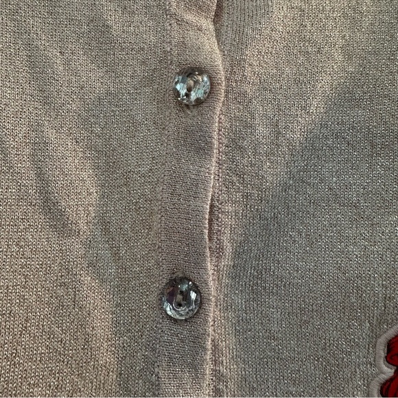 Disney Princess pink glitter sweater -size girls 5/6 - Picture 5 of 7